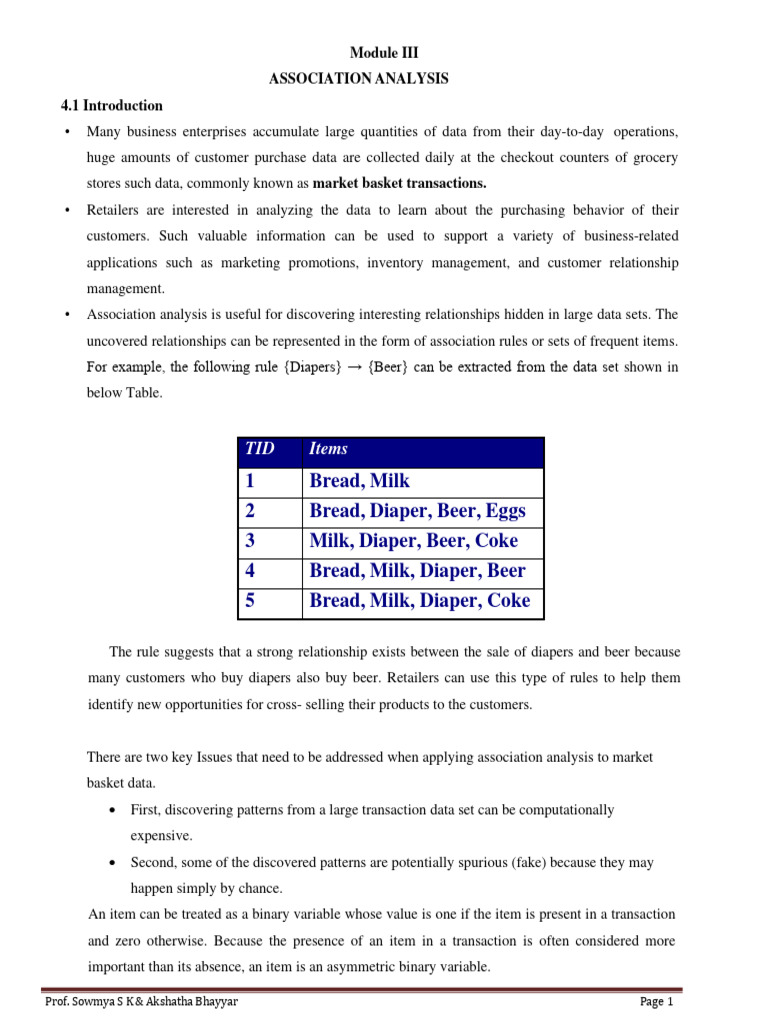 Module 3 DM Notes For 2nd Internals | Download Free PDF | Algorithms ...