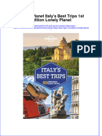 Full Chapter Lonely Planet Italys Best Trips 1St Edition Lonely Planet PDF