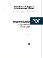 Download textbook Linux Administration A Beginners Guide 7Th Edition Wale Soyinka ebook all chapter pdf 