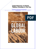 Download textbook Micro Spatial Histories Of Global Labour 1St Edition Christian G De Vito ebook all chapter pdf 