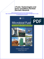 Download textbook Microbial Fuels Technologies And Applications 1St Edition Farshad Darvishi Harzevili ebook all chapter pdf 