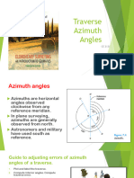 M5-4 Closed Traverse - Azimuths V21