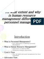 Personnel Management Presentation Final