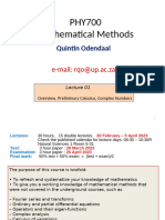 Math Meth-Lec01