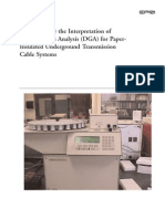 Cables - Guidelines For The Interpretation of DGA For Paper-Insulated Underground Transmission Cable Systems