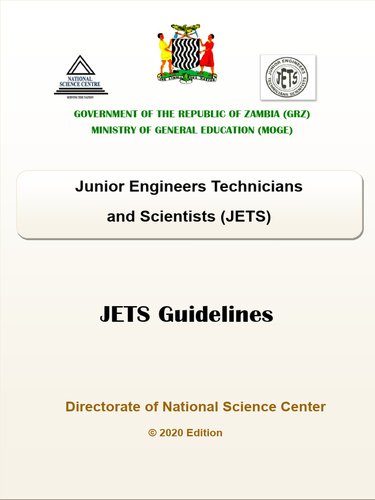 JETS Guidelines for STEM Education in Zambia | PDF | Methodology | Science