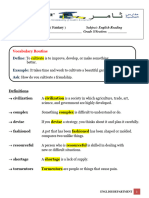 Reference Sheet (Grade 5) Weslandia