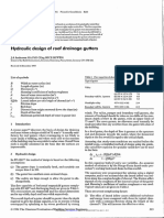 Gutter and Inlet Flow Equations Guide | PDF | Storm Drain | Slope