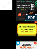 Photosynthesis in Higher Plants - ONE SHOT - EP-1
