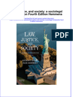 PDF Law Justice and Society A Sociolegal Introduction Fourth Edition Hemmens Ebook Full Chapter