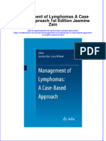 Download textbook Management Of Lymphomas A Case Based Approach 1St Edition Jasmine Zain ebook all chapter pdf 