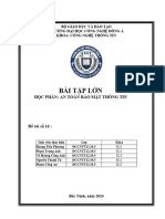 Bài Tập Lớn ATBMTT