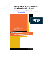 PDF Motivation in Education Theory Research and Applications Dale H Schunk Ebook Full Chapter