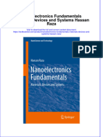 PDF Nanoelectronics Fundamentals Materials Devices and Systems Hassan Raza Ebook Full Chapter