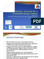 Electrochemistry Basis For Sustainable Energy Scenario SFI Summit 2011
