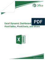 Excel Dynamic Dashboards