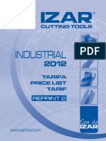 Izar Tarifa Industrial 2012 Reprint 2