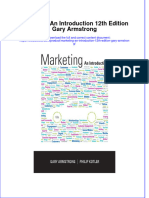 Textbook Marketing An Introduction 12Th Edition Gary Armstrong Ebook All Chapter PDF