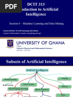 Machine Learning and Data Mining