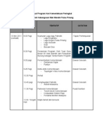 Jadual Program Hari Kemerdekaan Peringkat