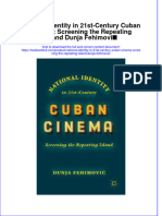 Textbook National Identity in 21St Century Cuban Cinema Screening The Repeating Island Dunja Fehimovic Ebook All Chapter PDF