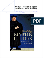 Textbook Martin Luther Rebel in An Age of Upheaval 1St Edition Heinz Schilling Ebook All Chapter PDF