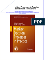 Download textbook Markov Decision Processes In Practice 1St Edition Richard J Boucherie ebook all chapter pdf 