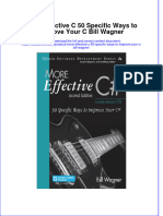 Textbook More Effective C 50 Specific Ways To Improve Your C Bill Wagner Ebook All Chapter PDF