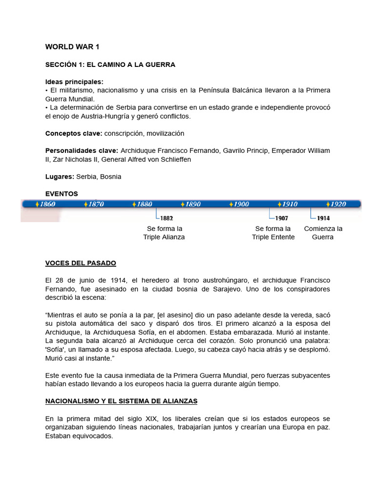 WWI Traducción | PDF | Guerra de trincheras | Austria Hungría
