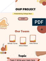 Brown Aesthetic Group Project Presentation