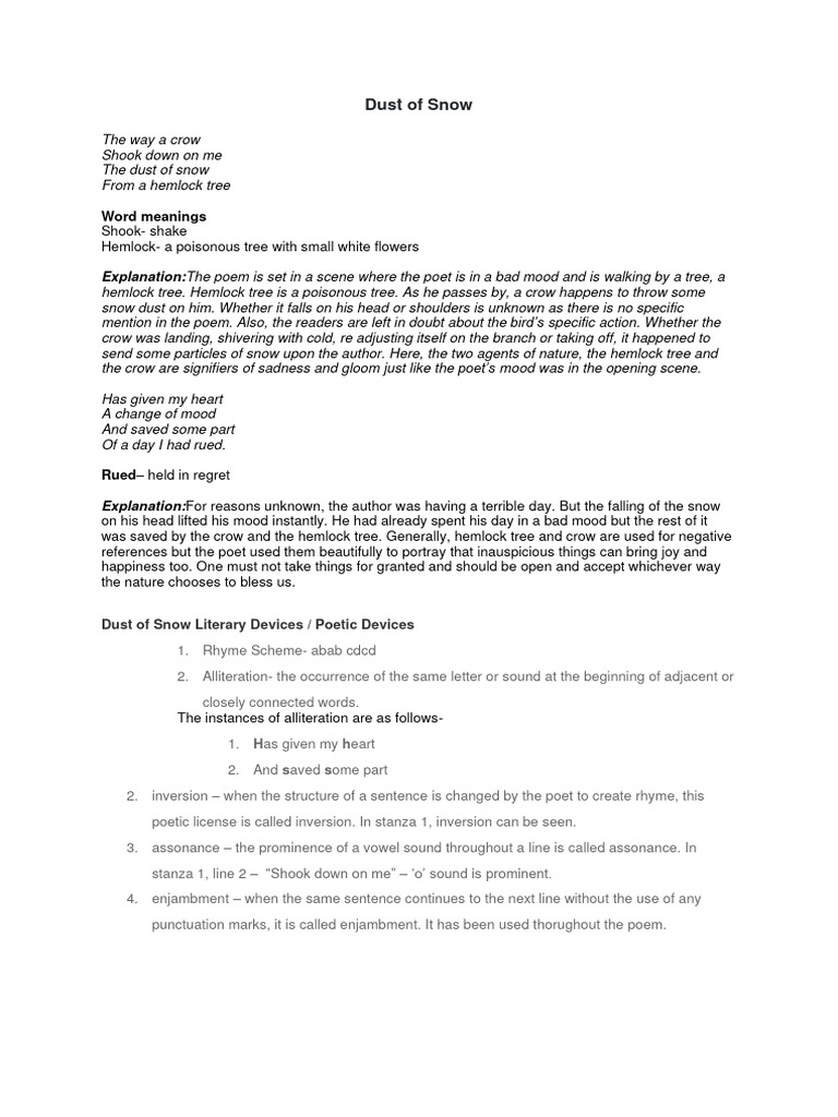 Poems made easy for revision pdf poetry rhyme