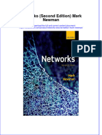 Download textbook Networks Second Edition Mark Newman ebook all chapter pdf 