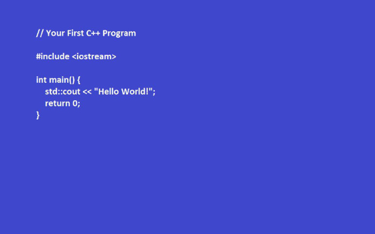 Helloworld CPP | PDF