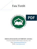 Tata Tertib: Sekolah Dasar Islam Terpadu Almaka