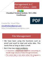 File Management in C
