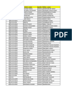 Student Master Data Template