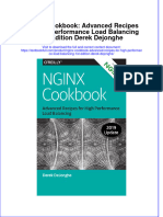 Textbook Nginx Cookbook Advanced Recipes For High Performance Load Balancing 1St Edition Derek Dejonghe Ebook All Chapter PDF