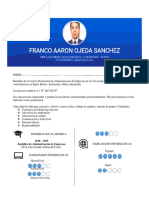 CV Franco Aaron Ojeda Sanchez 2024 CUZ
