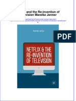 Textbook Netflix and The Re Invention of Television Mareike Jenner Ebook All Chapter PDF