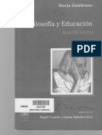 Dokumen.pub Filosofia y Educacion