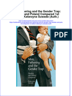 Textbook Men Fathering and The Gender Trap Sweden and Poland Compared 1St Edition Katarzyna Suwada Auth Ebook All Chapter PDF