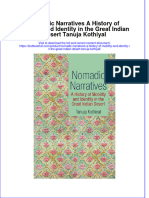 Download textbook Nomadic Narratives A History Of Mobility And Identity In The Great Indian Desert Tanuja Kothiyal ebook all chapter pdf 