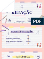 Apresentação de aula redação