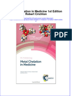 Download textbook Metal Chelation In Medicine 1St Edition Robert Crichton ebook all chapter pdf 