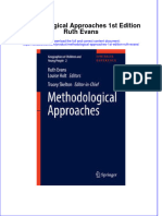 Download textbook Methodological Approaches 1St Edition Ruth Evans ebook all chapter pdf 