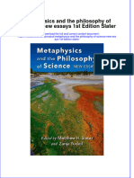 Download textbook Metaphysics And The Philosophy Of Science New Essays 1St Edition Slater ebook all chapter pdf 