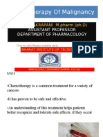 Chemotherapy of Malignancy: Mr.B.CHAKRAPANI M.pharm (PH.D)
