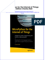 Download full chapter Micropython For The Internet Of Things 1St Edition Charles Bell pdf docx