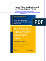 Download textbook Non Newtonian Fluid Mechanics And Complex Flows Angiolo Farina ebook all chapter pdf 