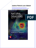 Textbook Natural Disasters Patrick Leon Abbott Ebook All Chapter PDF